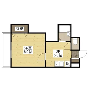 広島畳材6ビル【7階】の間取り