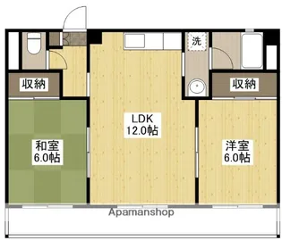 フジビルⅡ【3階】の間取り