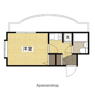 トーカンキャステール己斐本町【307号室】の間取り