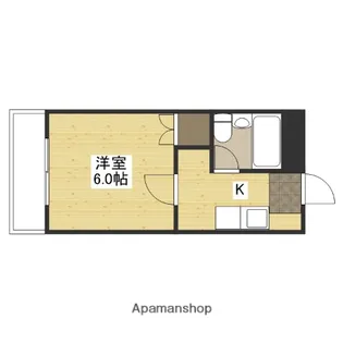 ホワイトパレス長束【2階】の間取り