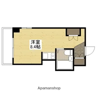 ロイヤル舟入【4階】の間取り