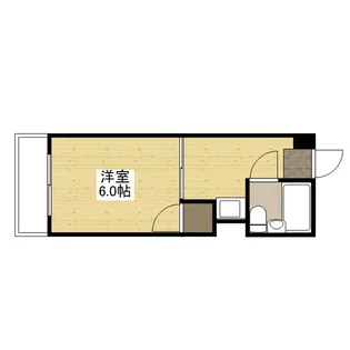 BAUHAUS祇園新道【2階】の間取り