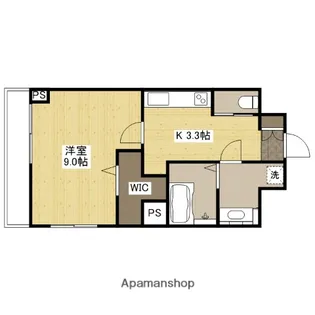 KDXレジデンス舟入幸町【7階】の間取り