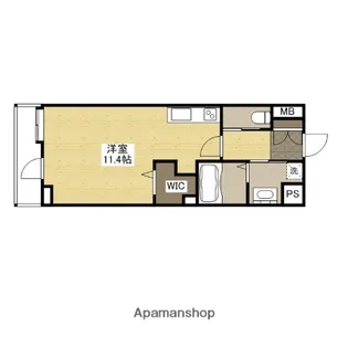 KDXレジデンス舟入幸町【12階】の間取り