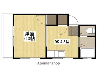 実森ビル【4階】の間取り