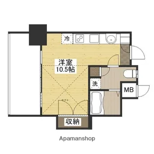 IM【3階】の間取り