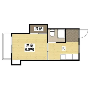 玉井ビル【4階】の間取り