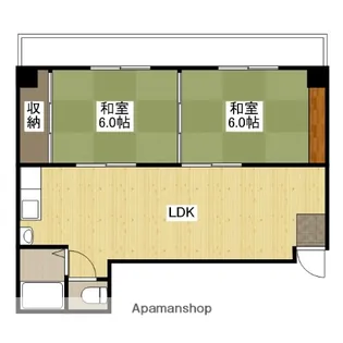 保田ビル【2階】の間取り