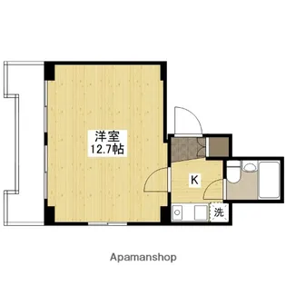 中本ビル【2階】の間取り