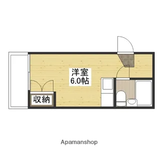 粟屋ビル【3階】の間取り