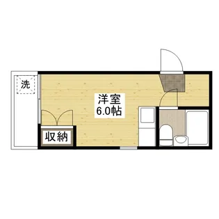 粟屋ビル【2階】の間取り