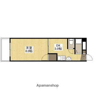 宮脇ビル【2階】の間取り