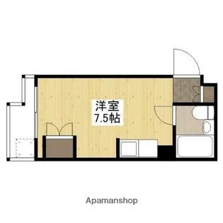 さくらビル(旧棟)【4階】の間取り