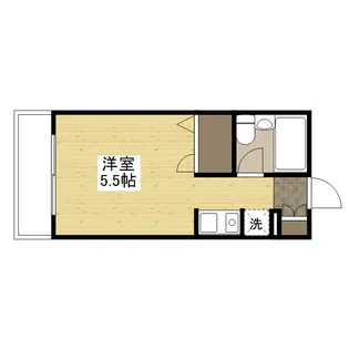 メゾン・ド・セレニテ【5階】の間取り