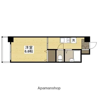 フローラ大手町【3階】の間取り