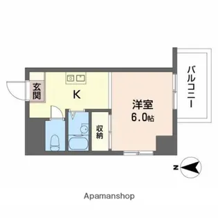 第一NSビル【7階】の間取り