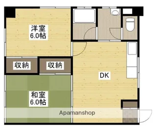 立山ビル【3階】の間取り