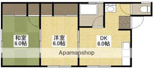 竹口ビル【4階】の間取り