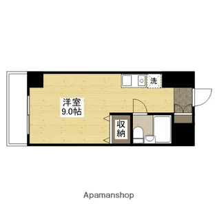 椢原ビル【3階】の間取り