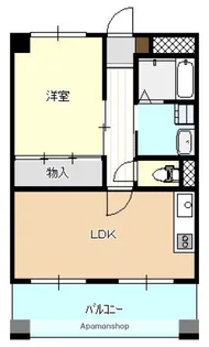Kコーポ【7階】の間取り