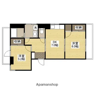 杉広ビル【2階】の間取り