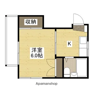 セプト平原【2階】の間取り