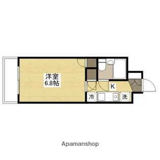 クルーズマンション【3階】の間取り