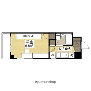 クルーズマンション【4階】の間取り