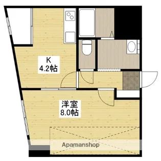 DOLCE廿日市【2階】の間取り