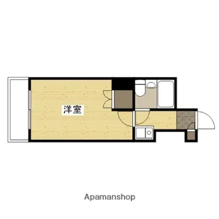コート上東雲【4階】の間取り