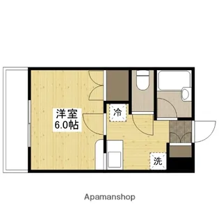 ロアール上天満【3階】の間取り