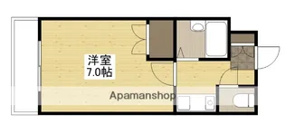 カルティエ城北通り【6階】の間取り
