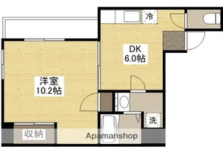 第22やたがいビル【9階】の間取り