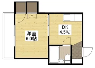 和田ビル【2階】の間取り