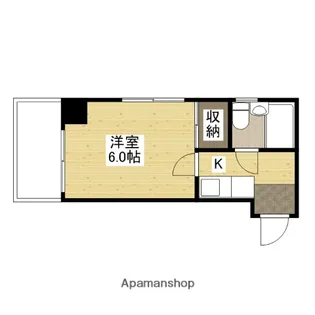 メゾン南竹屋【2階】の間取り