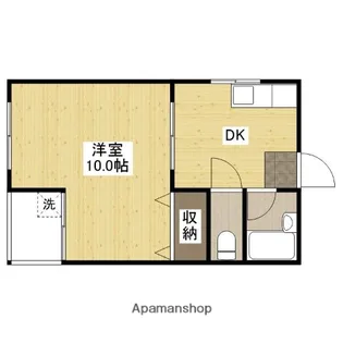 メゾン三崎【4階】の間取り