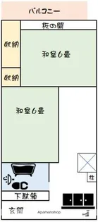 FANCY NAKAHIRO(旧イシダマンション中広)【3階】の間取り