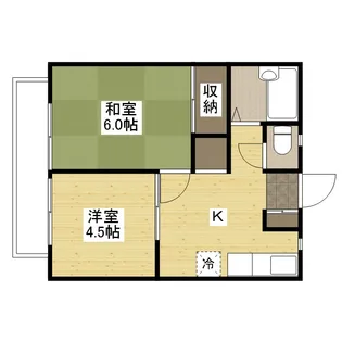 ハイム森【3階】の間取り