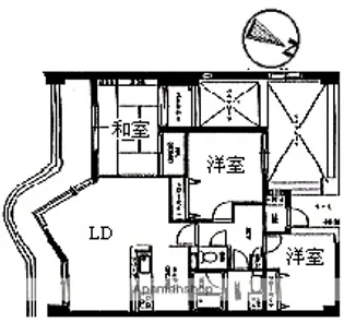 グランドメゾン戸坂中町【4階】の間取り