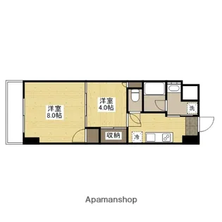 コンフォール清和【2階】の間取り