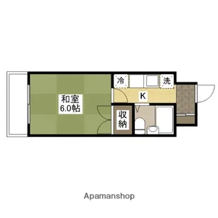 ピアーチェ住吉【3階】の間取り