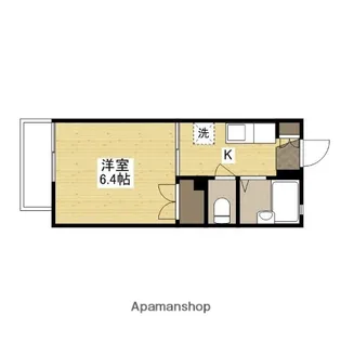 カーサ大成【2階】の間取り