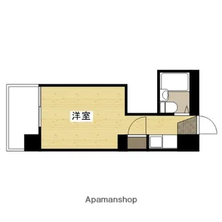 ユリ八丁堀【4階】の間取り
