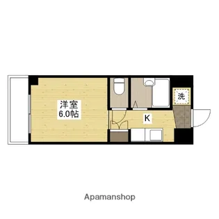 アヴニール古市橋【3階】の間取り