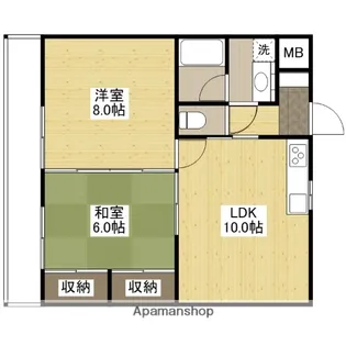 ヴェナール【1階】の間取り
