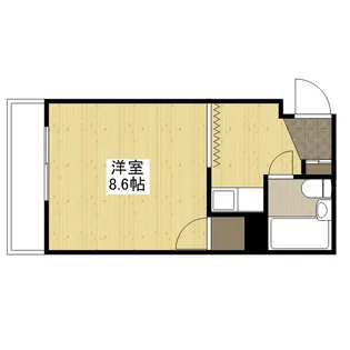 メゾンワールド【4階】の間取り