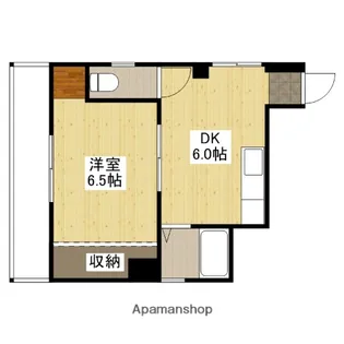 パームビラ【5階】の間取り