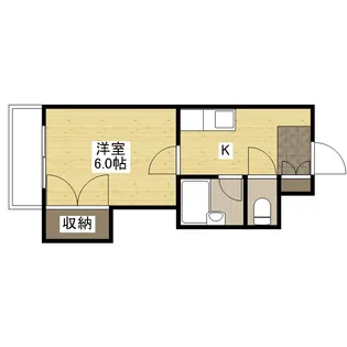 第3田中ビル【4階】の間取り