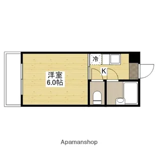 BM−8ビル【4階】の間取り