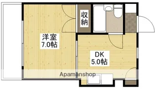 KENSEI8(旧第3山肩ビル)【4階】の間取り